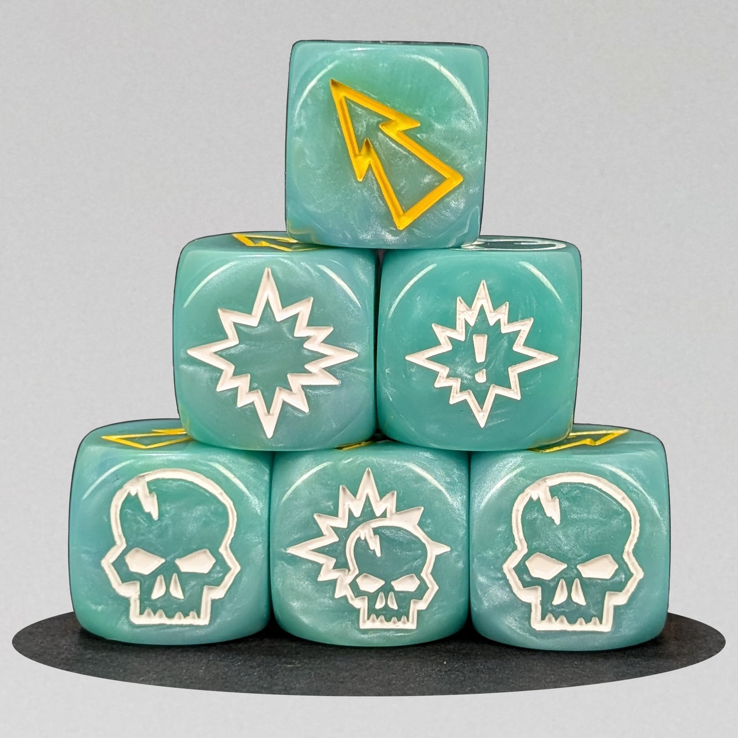 Amazon Jungle Dice β Resin Dice for Bloody Football
