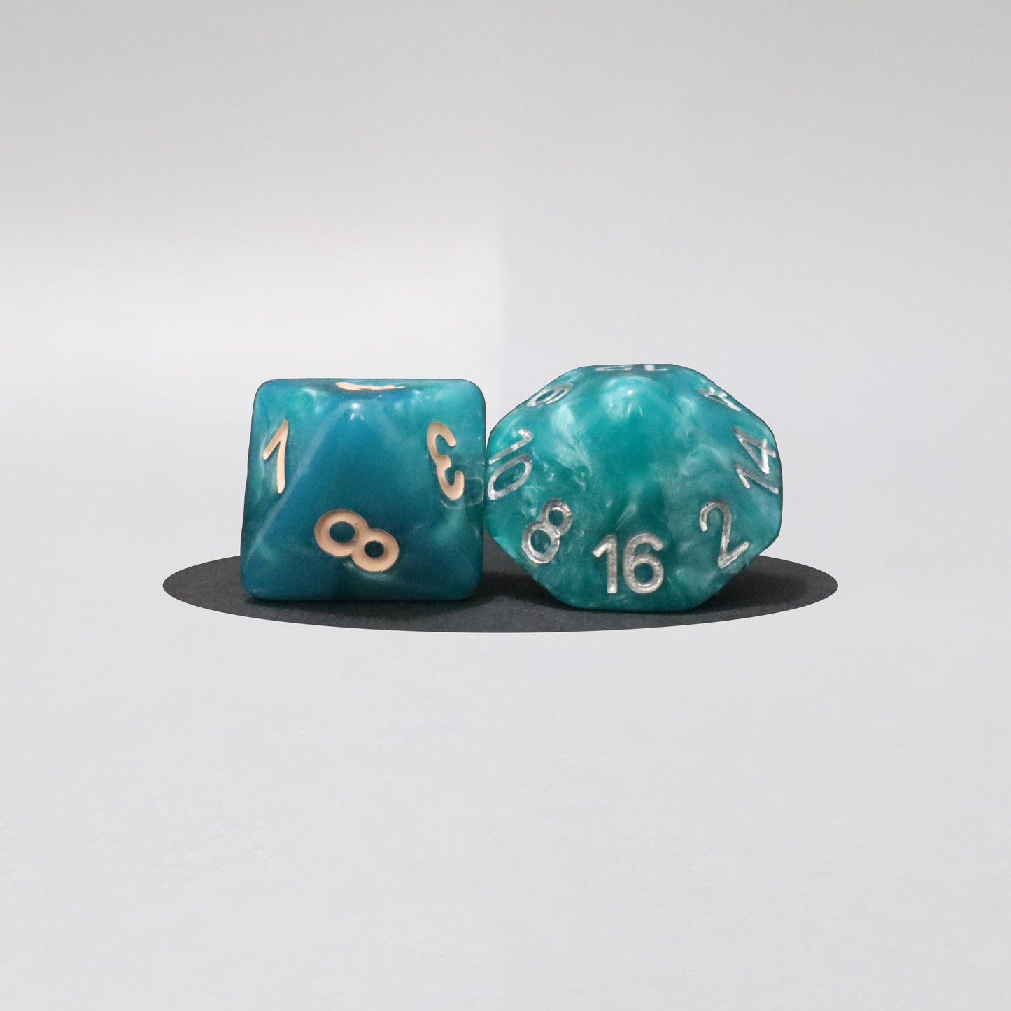 Aztec Lizard Rune Dice – Resin Dice for Bloody Football