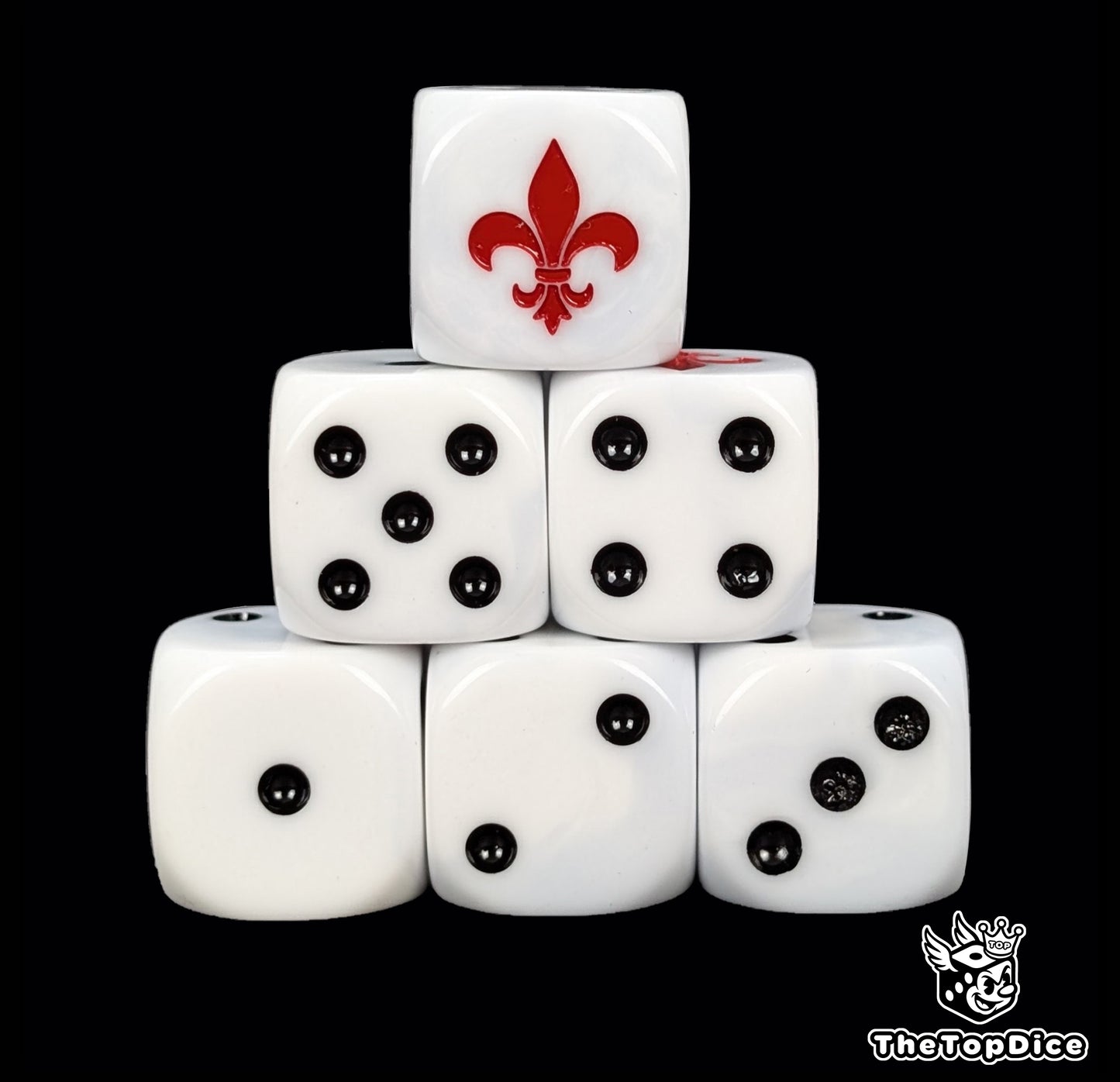 White dice set for sisters of battle kill teams