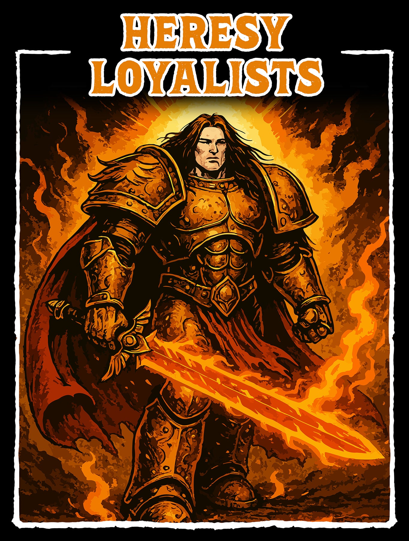 Horus Heresy 30K dice for loyalist legions – engraved 16mm resin D6 for Ultramarines, Fists, Angels & Scars