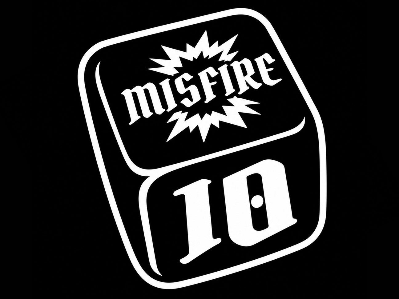 Artillery and misfire 16mm resin dice marked 2, 4, 6, 8, 10 and Misfire for war machines