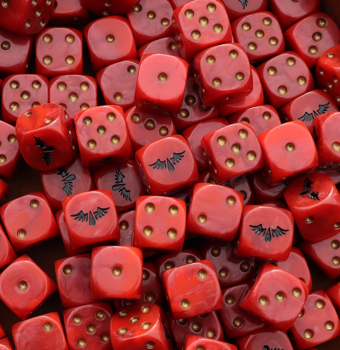 Blood Red Angels Dice