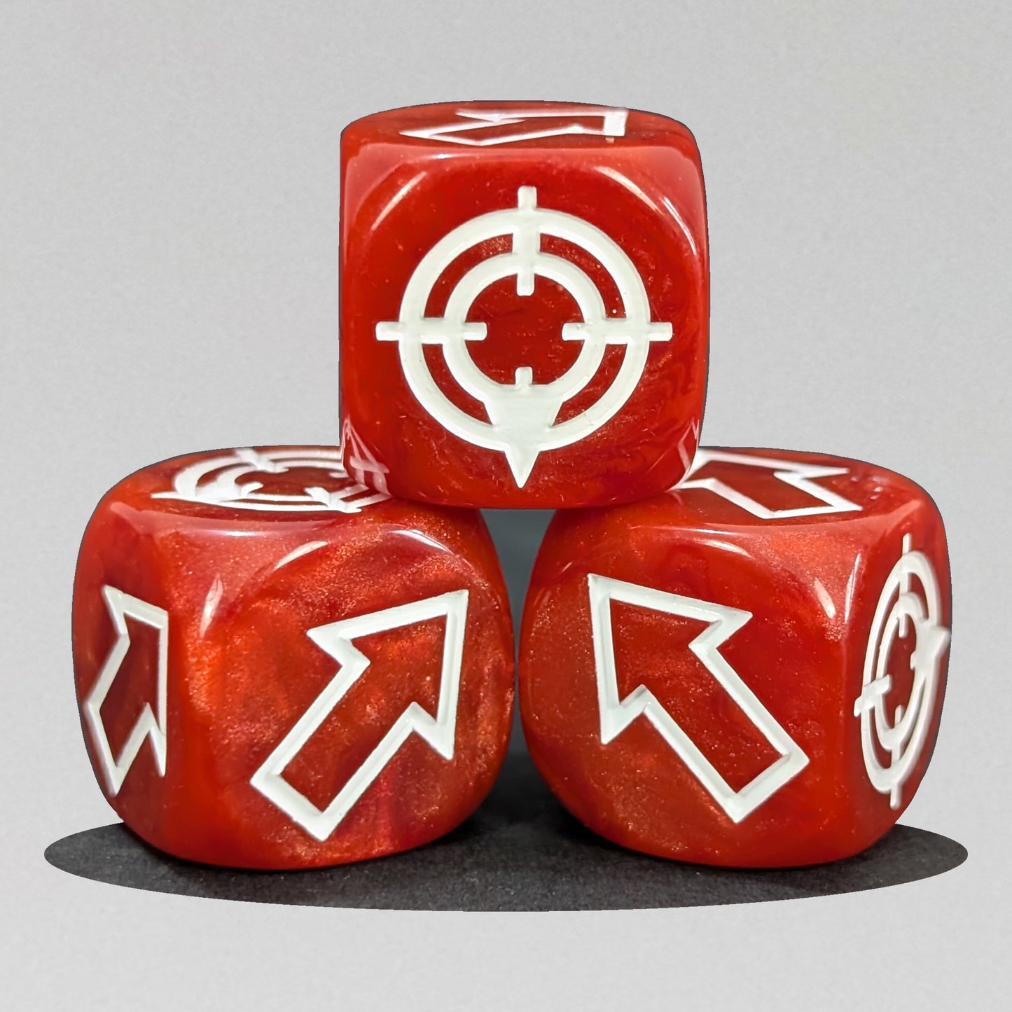 Red Scatter Dice