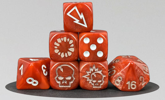 Ogres Set Bloody Football Dice