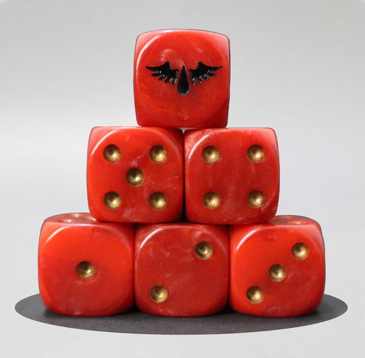 Blood Red Angels Dice