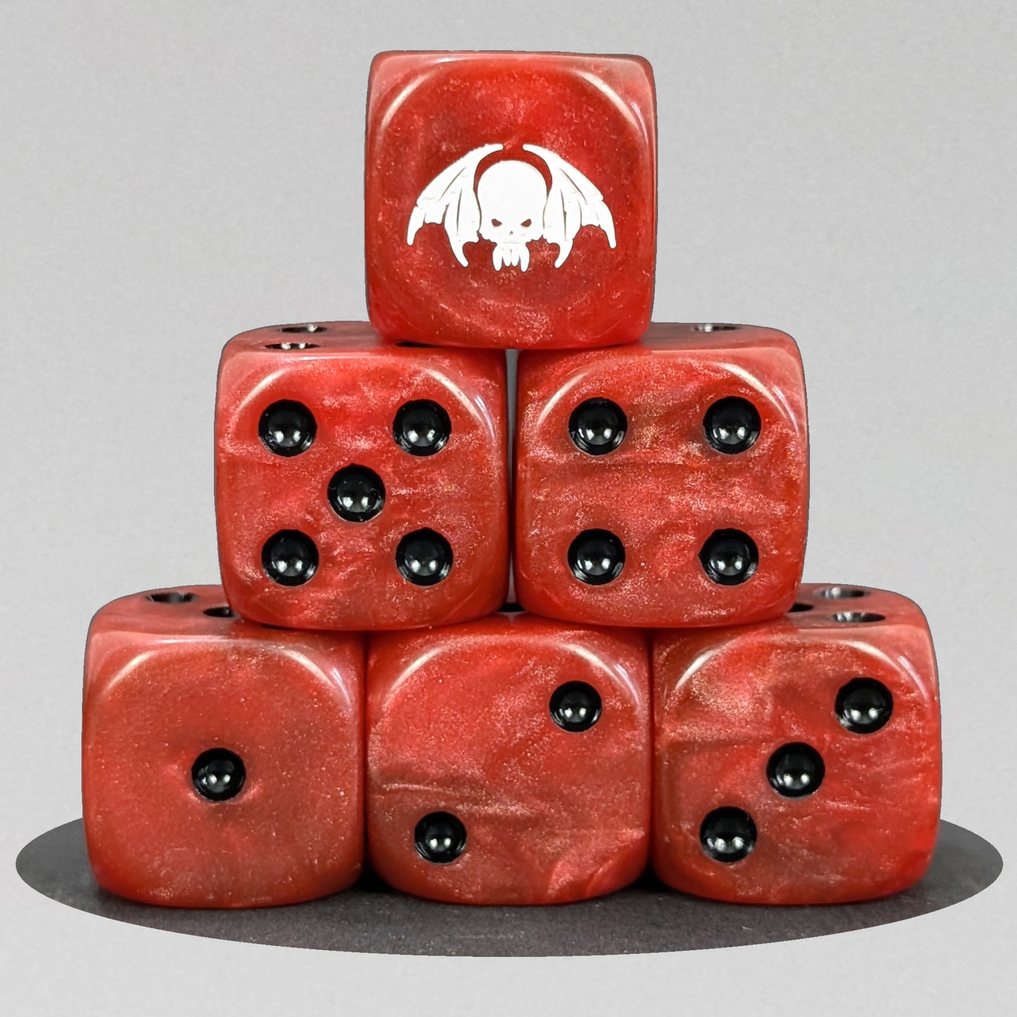 Vampires Set Bloody Football Dice