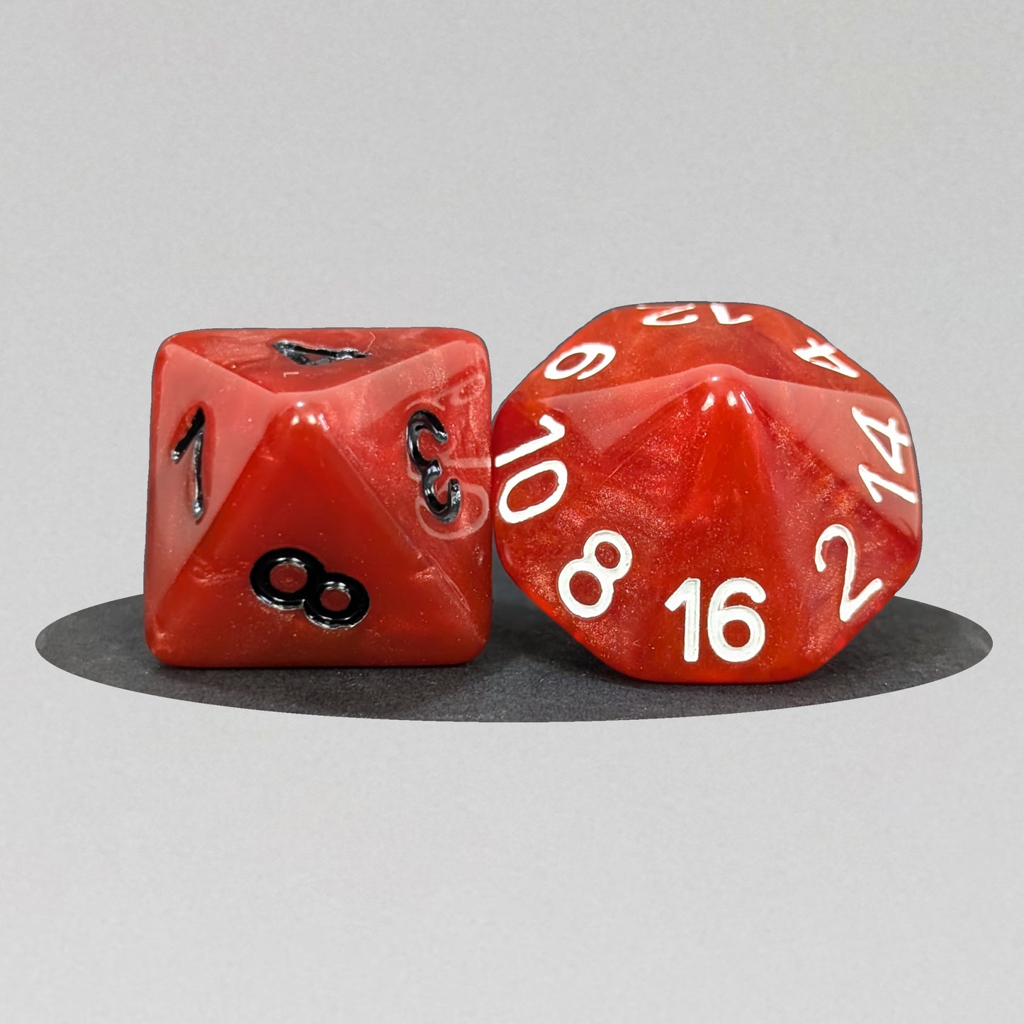 Vampires Set Bloody Football Dice