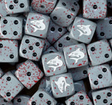 Red Tide Sharks D6 Dice