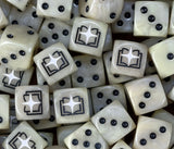 Black Tome Keepers D6 Dice