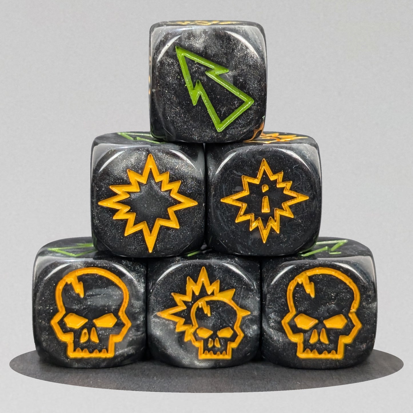 Goblins Set Bloody Football Dice