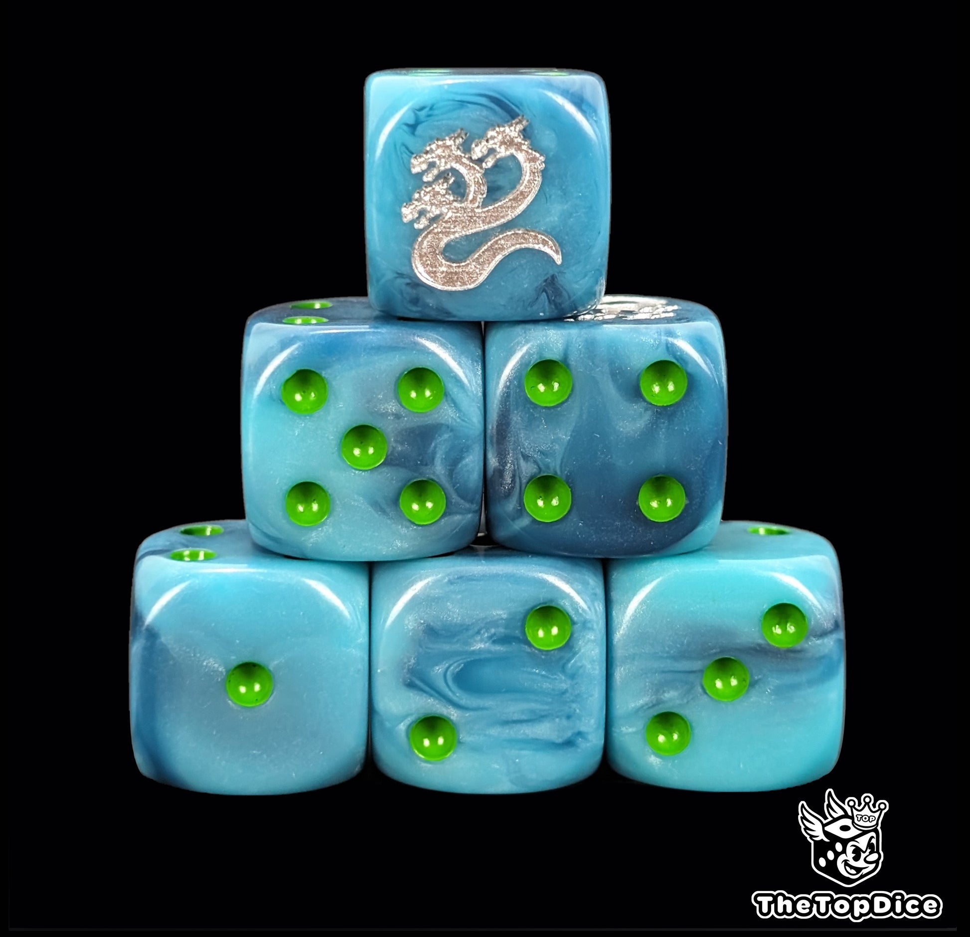 Alpha Legion Warhammer dice set for chaos infiltrators
