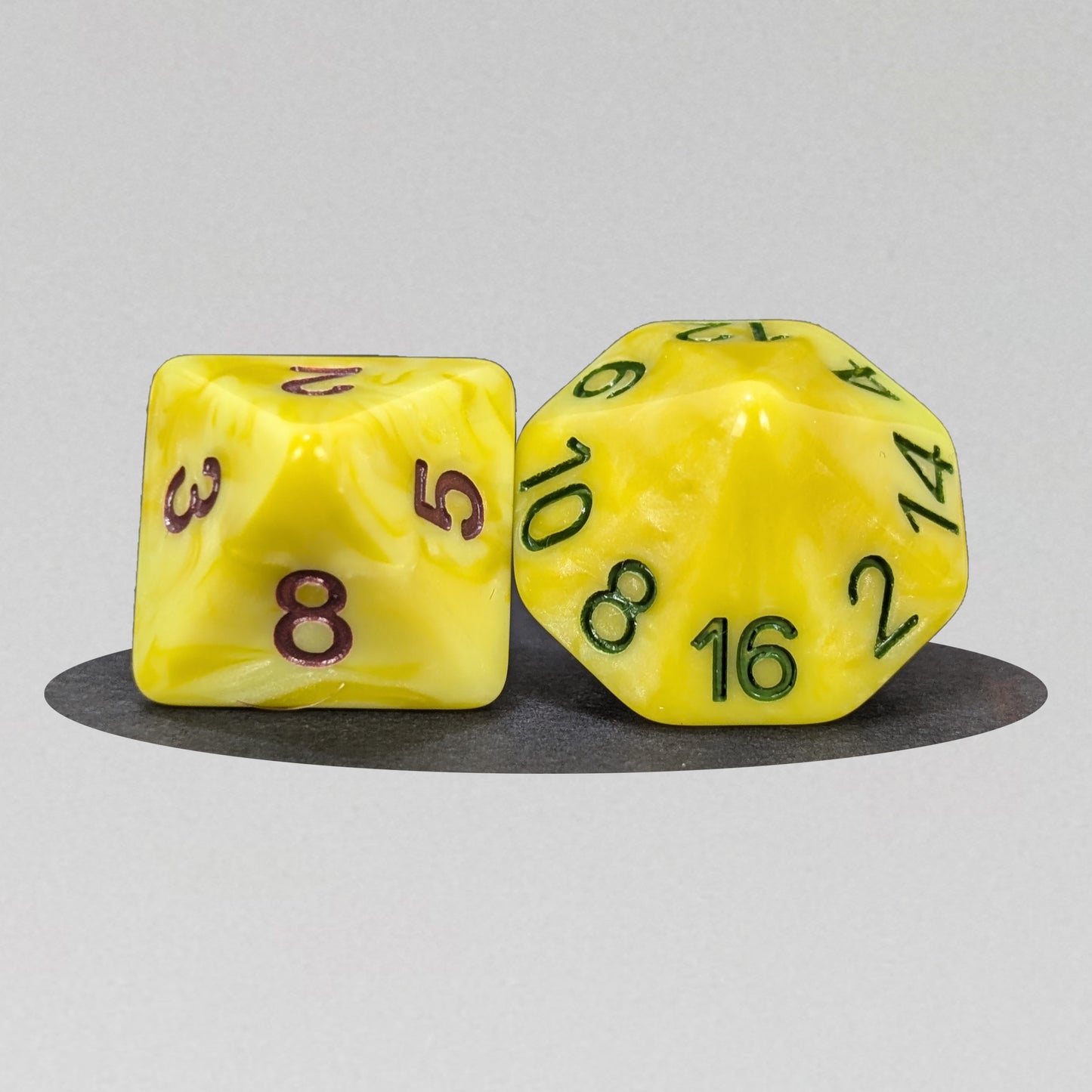 WoodElf Set Bloody Football Dice