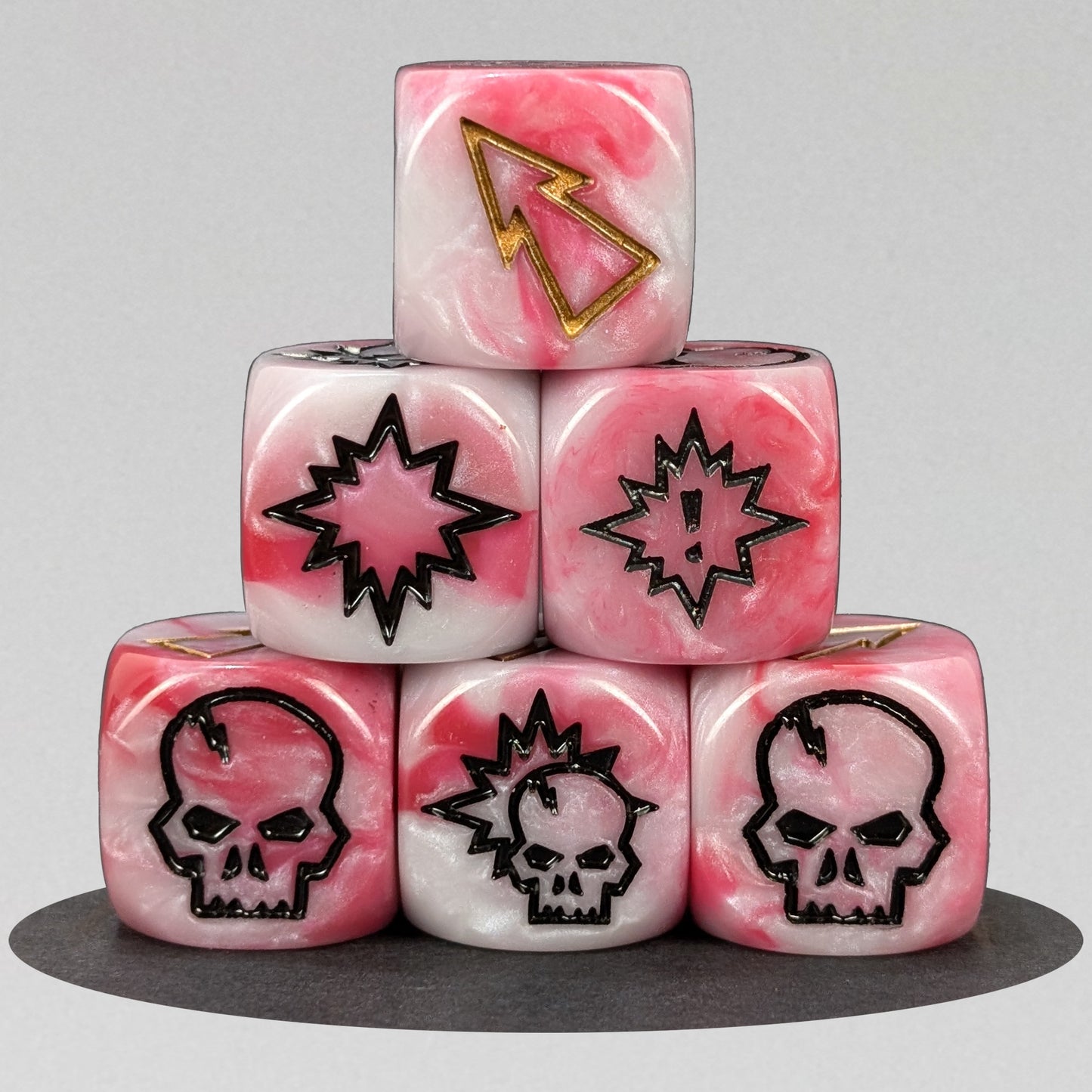 Imperial Nobility Set Bloody Football Dice