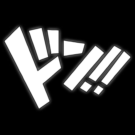 Raised hand with three slash marks in white on black, tile for trading card game 16mm counter dice