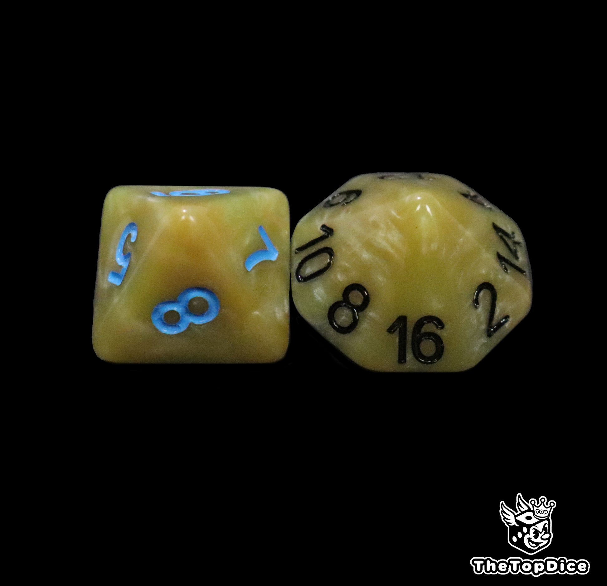 Bloody football dice inspired by undead teams