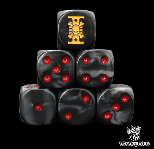 Warhammer Deathwatch dice set for elite kill teams