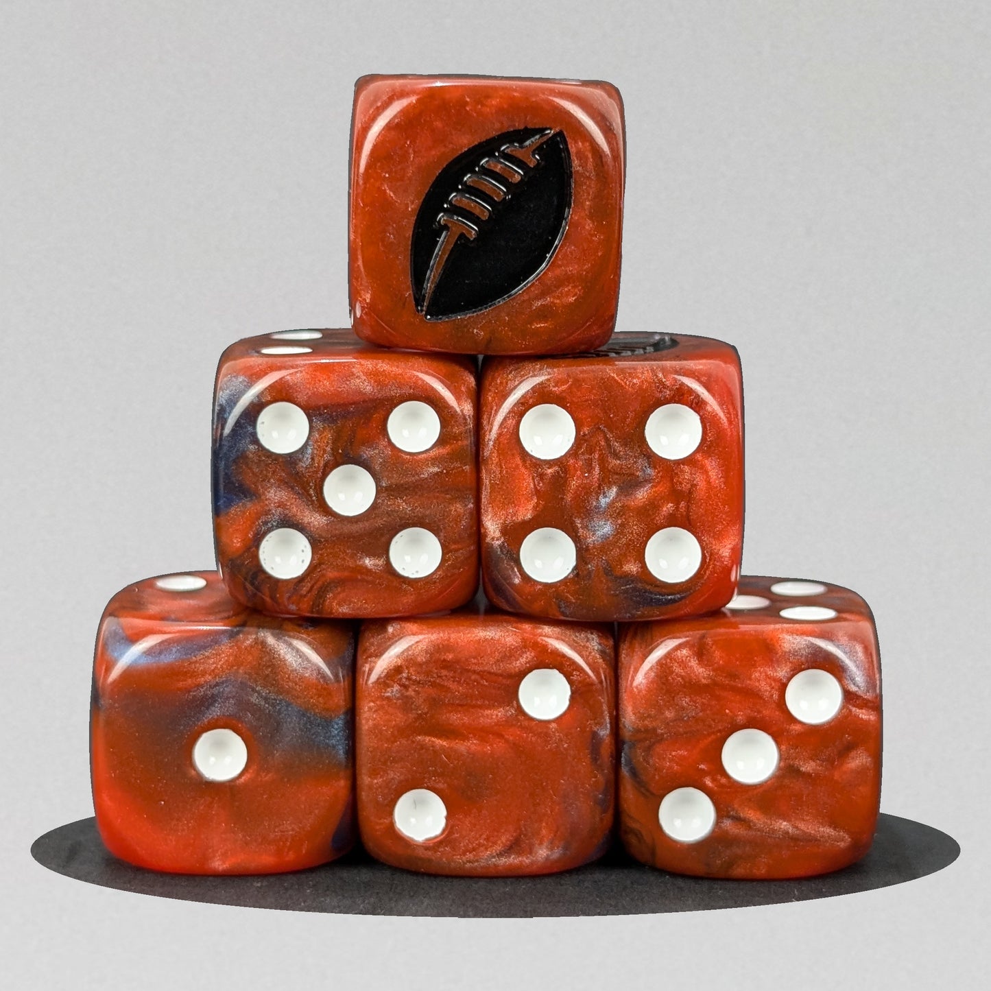 Basic Set Bloody Football Dice