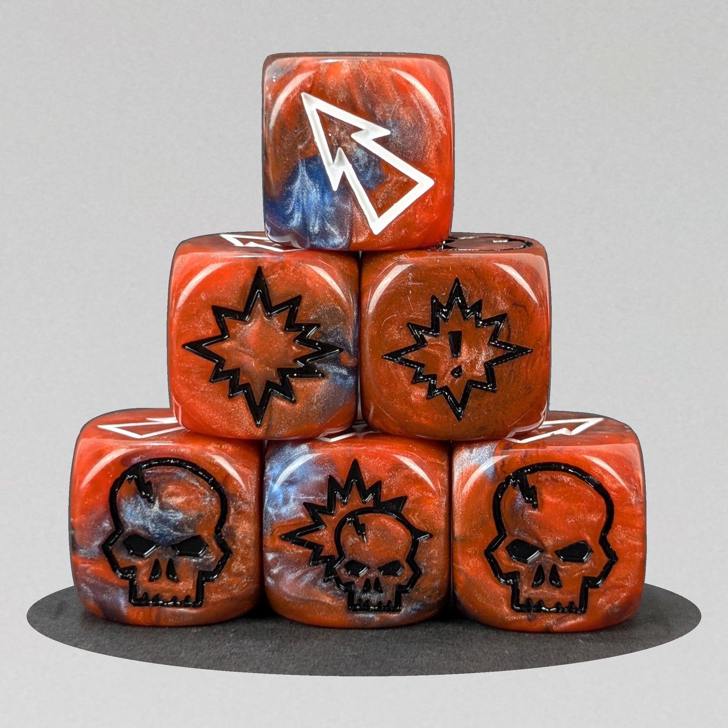 Basic Set Bloody Football Dice