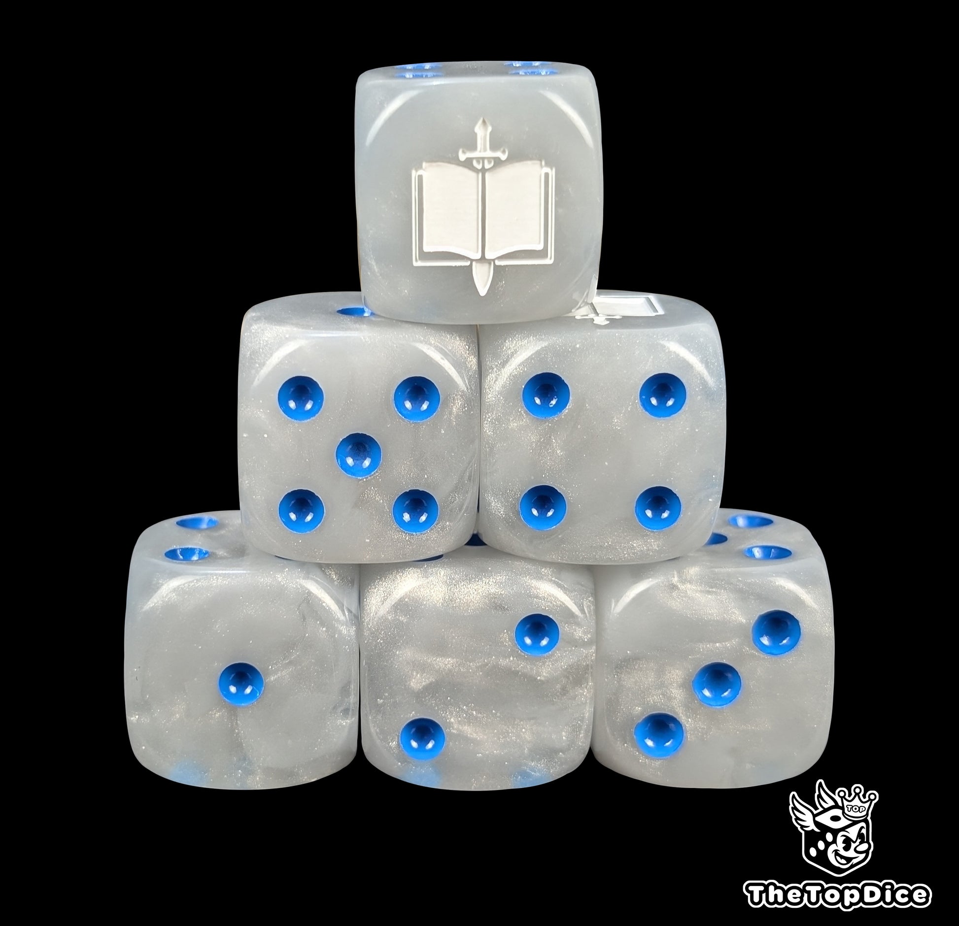 Grey Knights dice for Warhammer 40K daemon-hunting armies