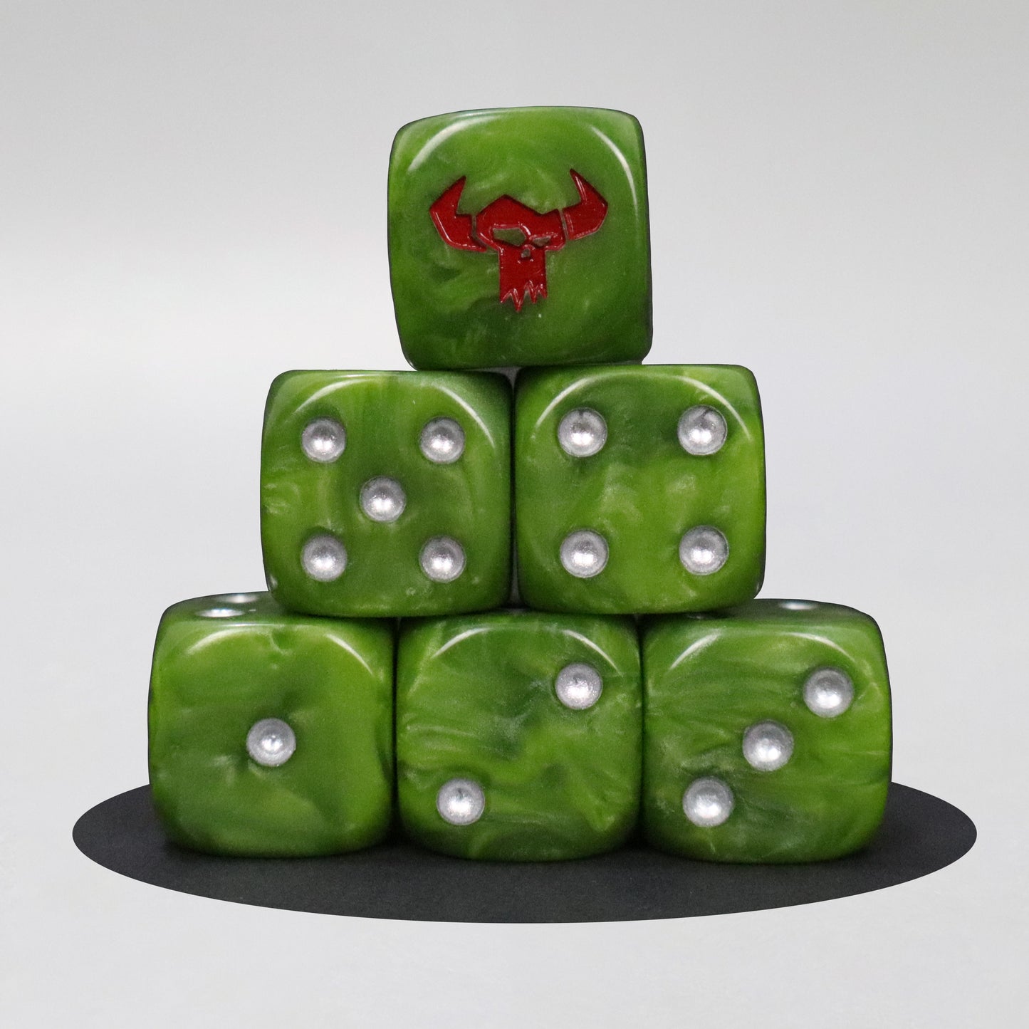 Orcs Set Bloody Football Dice