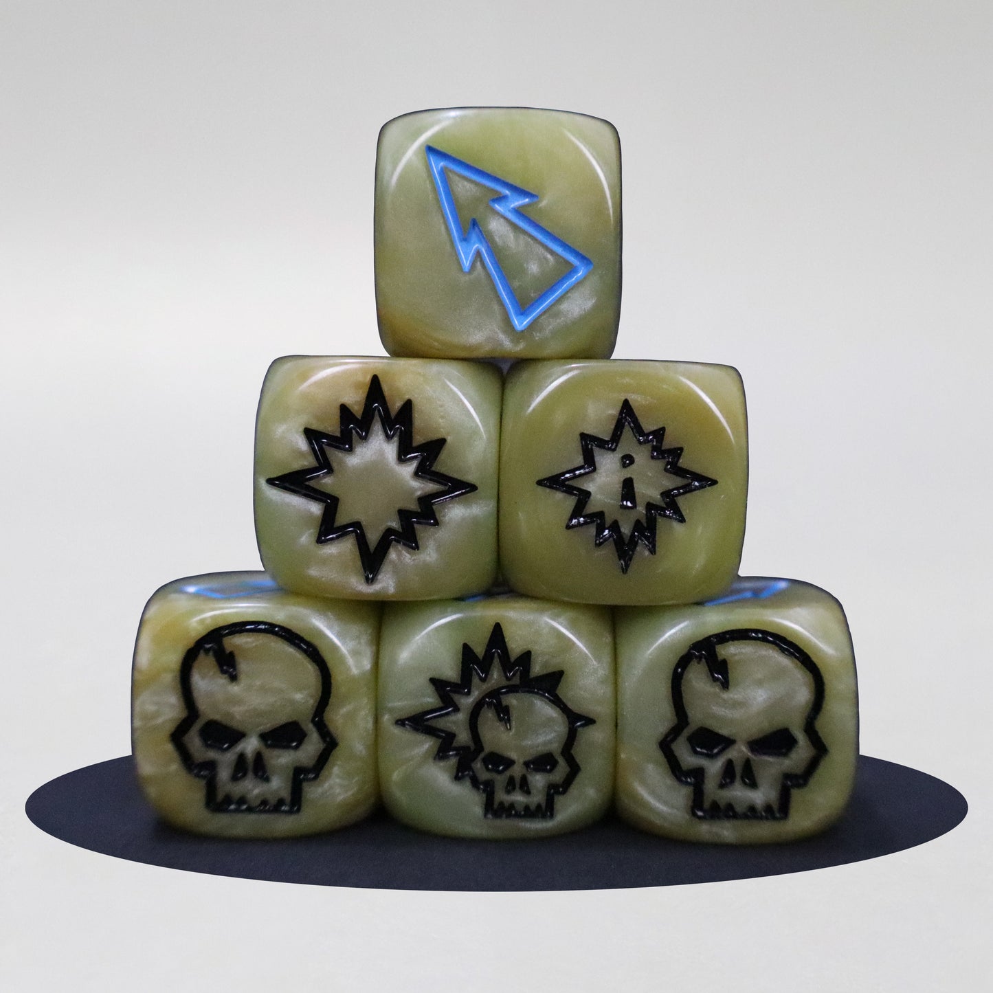 Undead Set Bloody Football Dice