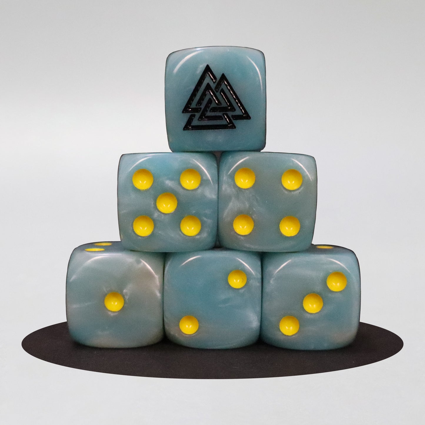 Norse Set Bloody Football Dice