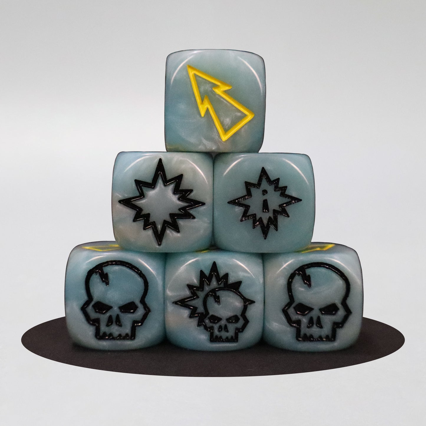 Norse Set Bloody Football Dice