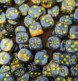 Custom resin D6 dice for sci-fi siege legions