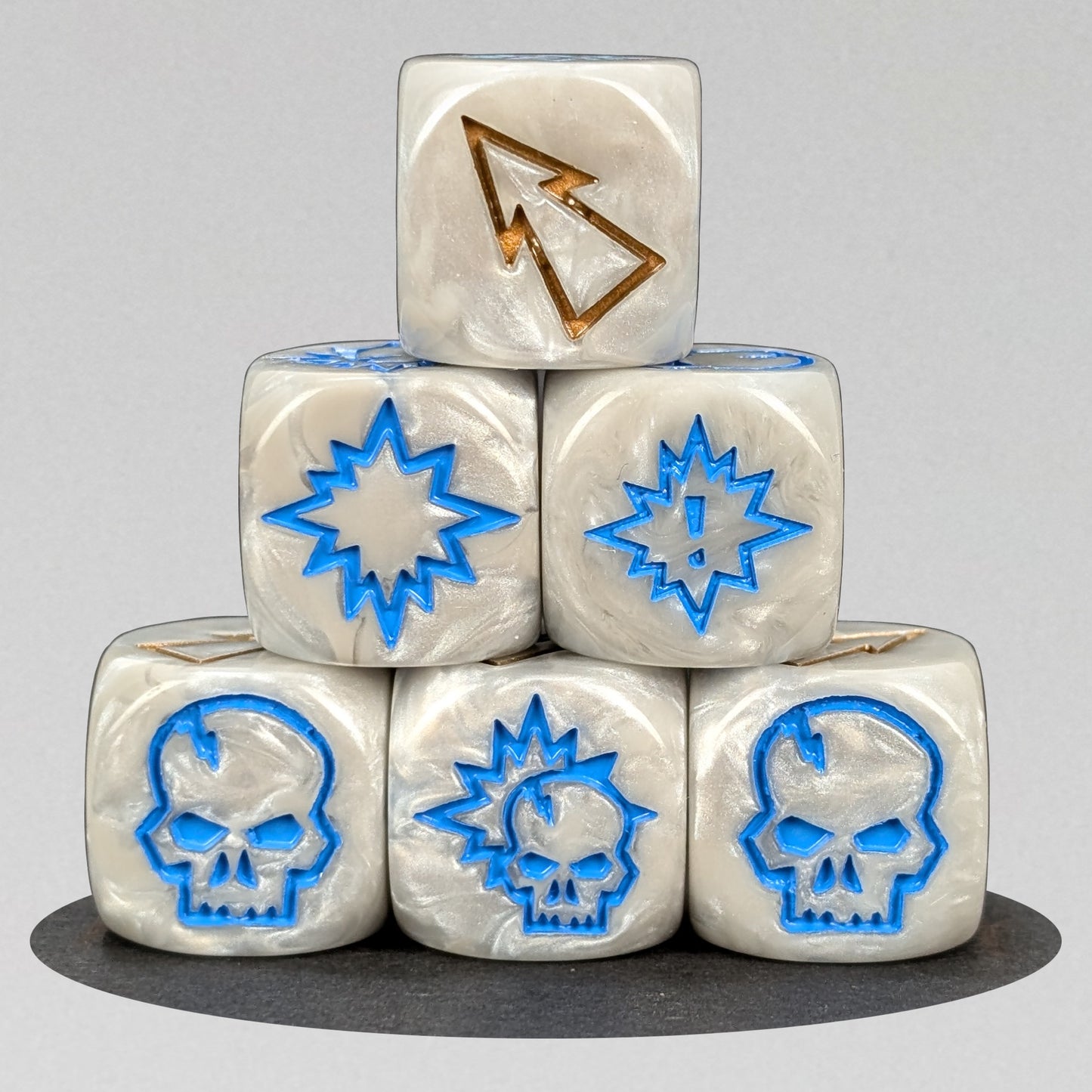 Khemri Set Bloody Football Dice