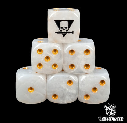 Kill Team dice for Warhammer skirmish operatives