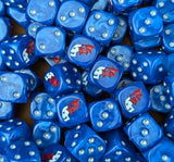 Custom resin D6 dice for sci-fi terror raiders