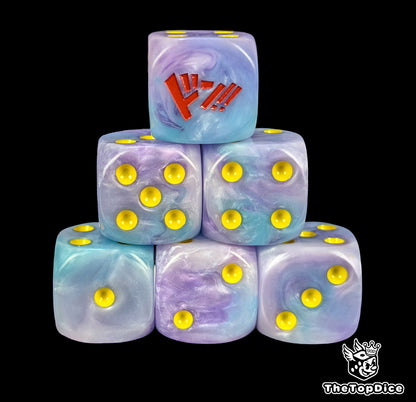 Tricolor DON dice for One Piece TCG tracking