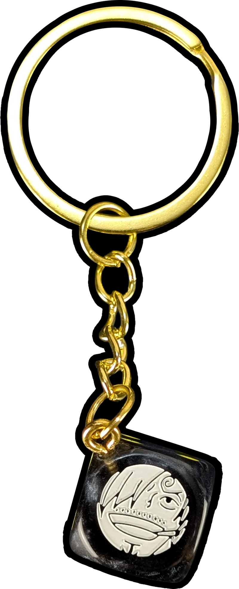 Pirate cook resin dice keyring – TheTopDice