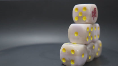Custom dice for grimdark steppe-style legions