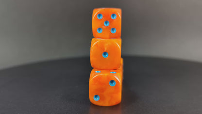 Grimdark kin dice set for RPGs and miniature wargames