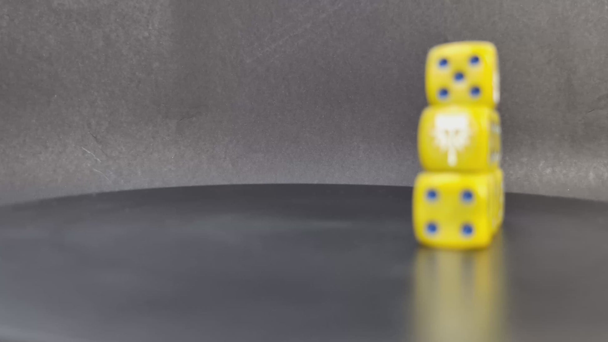 Resin D6 for divine thunder tabletop legions
