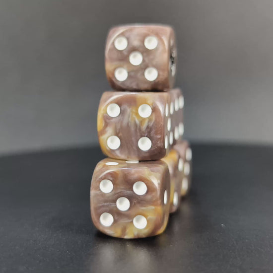 Grimdark spider swarm dice set for RPGs and wargaming