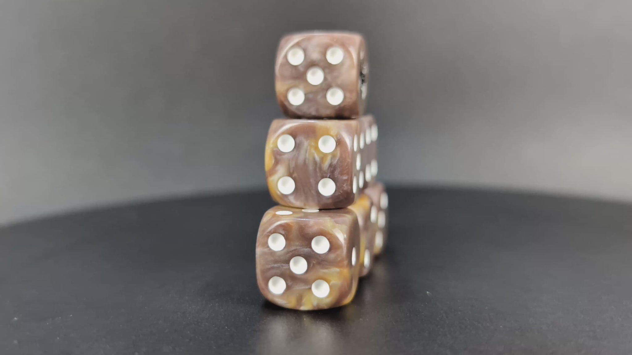 Grimdark spider swarm dice set for RPGs and wargaming
