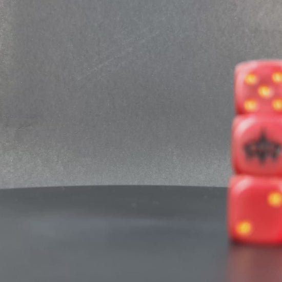 Dark lord themed tabletop dice
