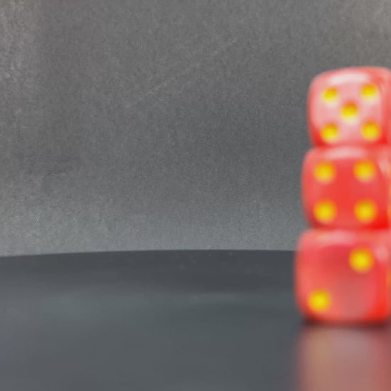 Red space marine dice for grimdark RPG play