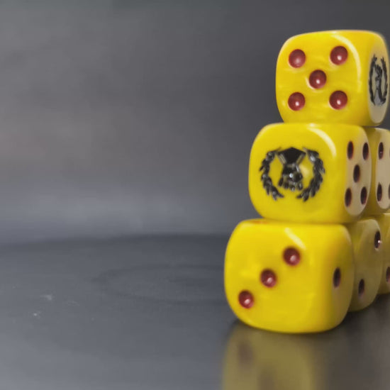 Warhammer 40k resin dice for imperial siege play