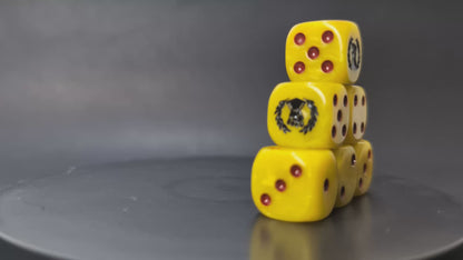 Warhammer 40k resin dice for imperial siege play