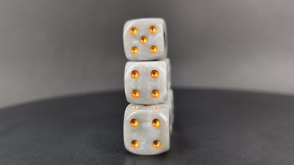 DON counter dice with black logo for card battles