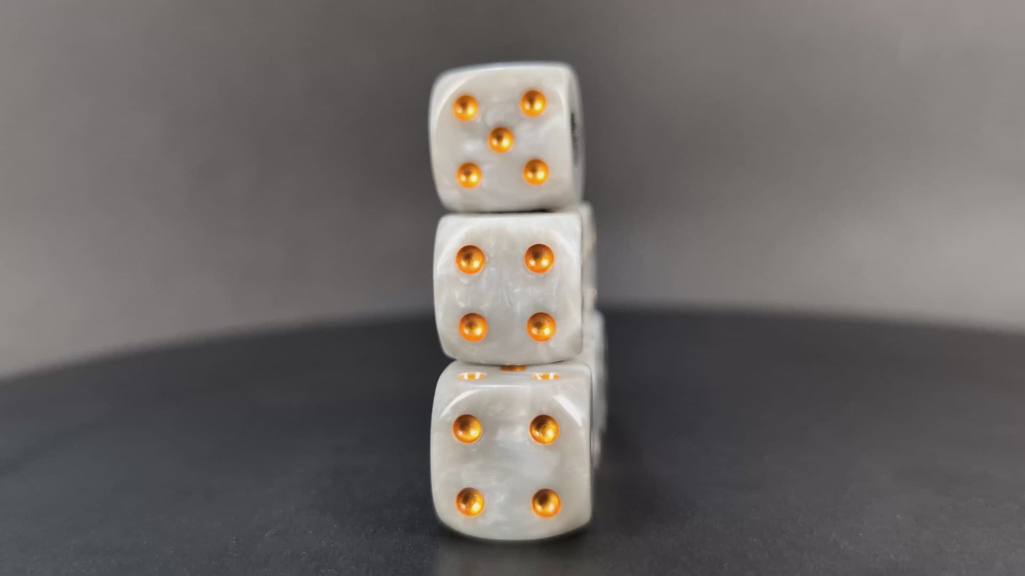 DON counter dice with black logo for card battles
