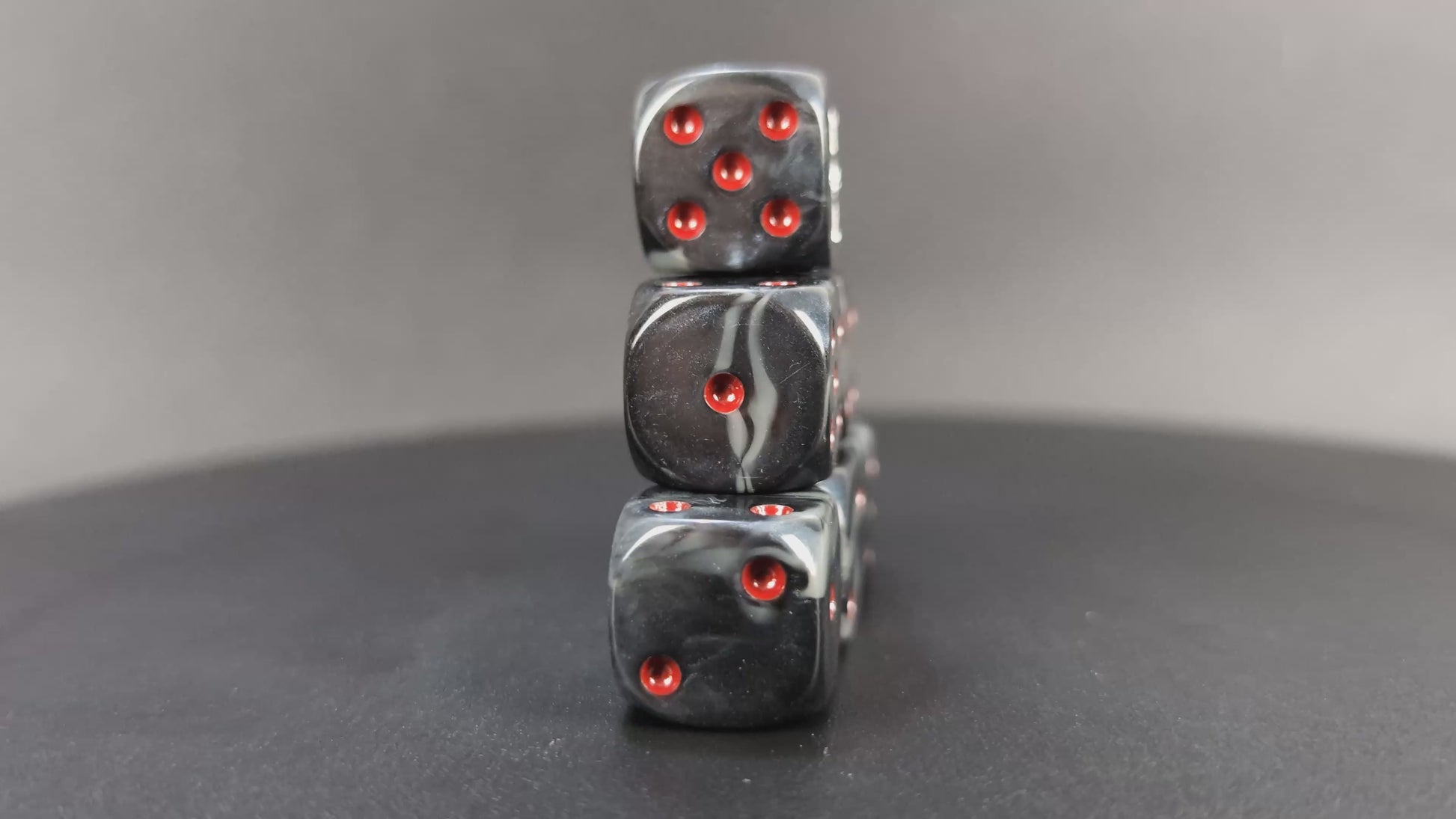 Grimdark inquisitor dice set for RPGs and sci-fi skirmish games