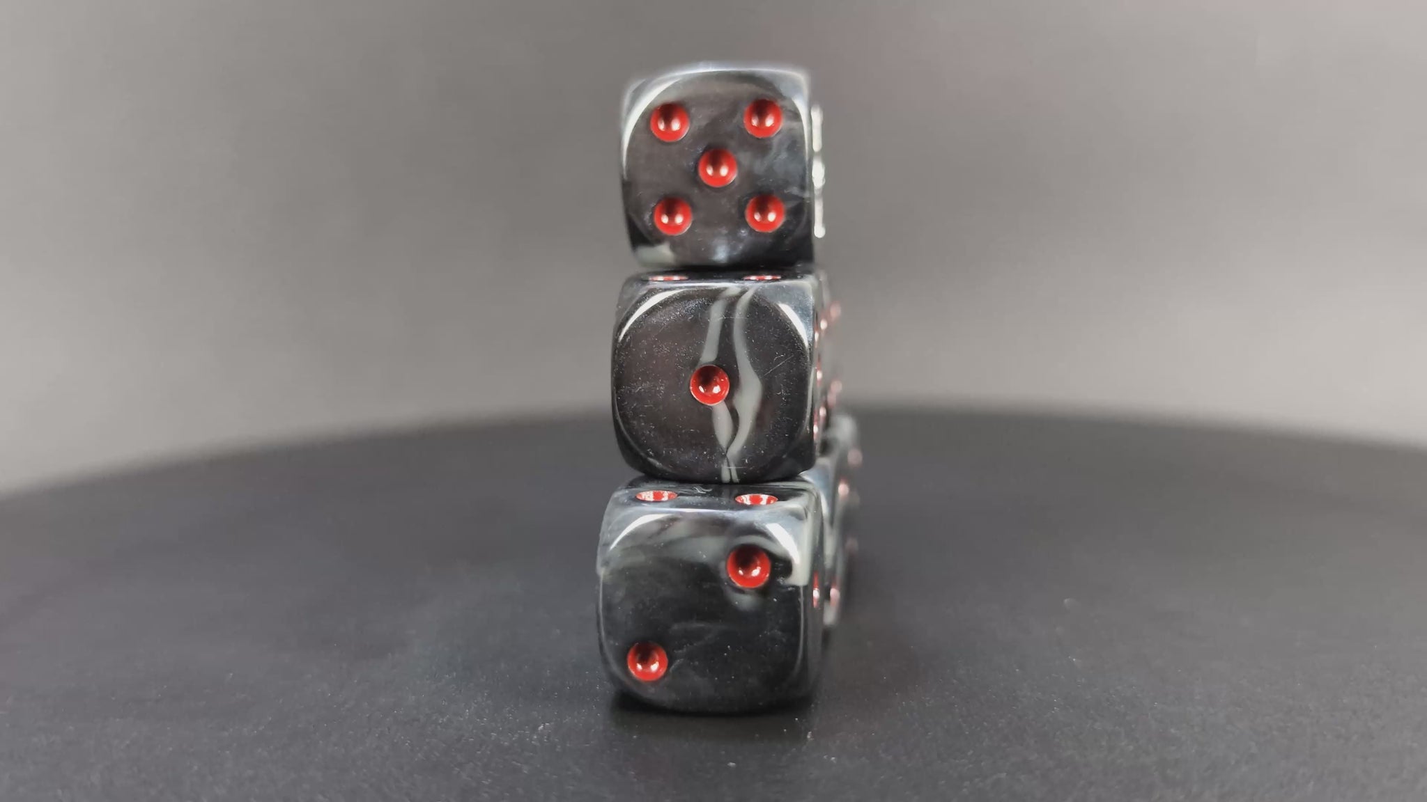 Grimdark inquisitor dice set for RPGs and sci-fi skirmish games
