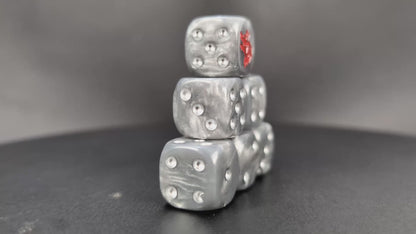 Grimdark Redclaw legion dice set for RPGs and sci-fi wargames