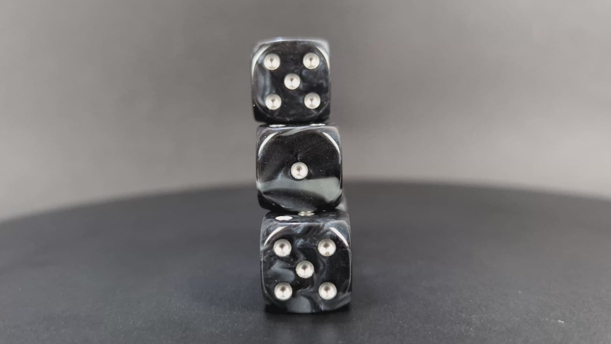 Grimdark dwarven legion dice set for RPGs and miniature games