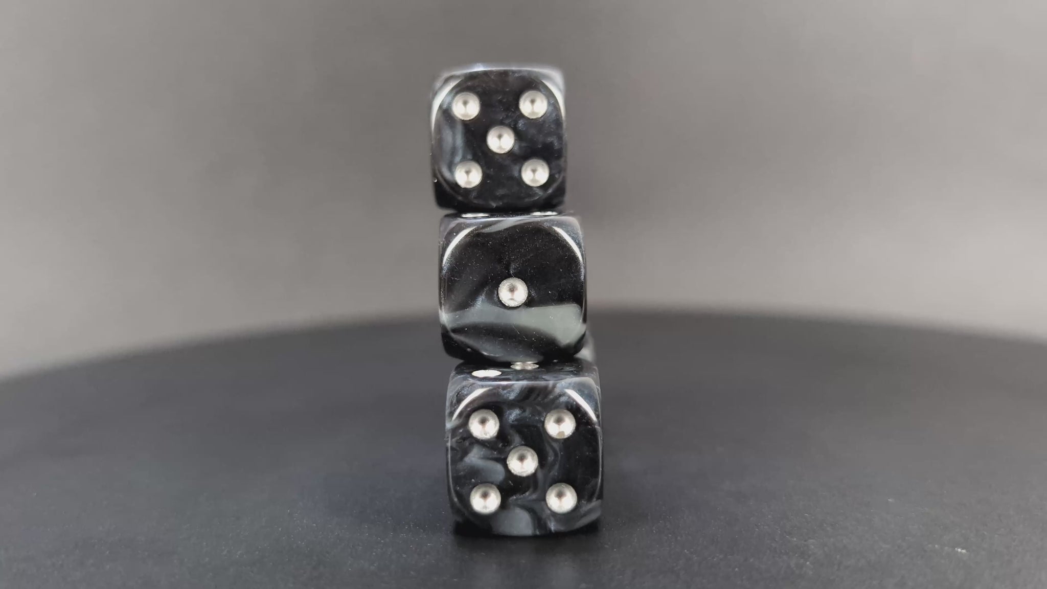Grimdark dwarven legion dice set for RPGs and miniature games