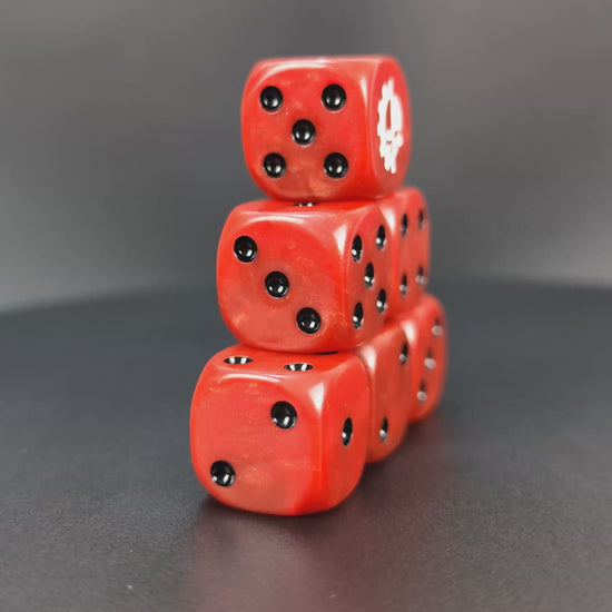 Warhammer Adeptus Mechanicus dice set for RPGs and wargames